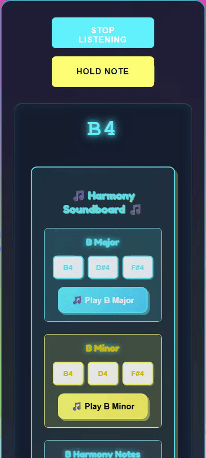 Harmony Generator