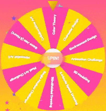Art Challenge Spinner